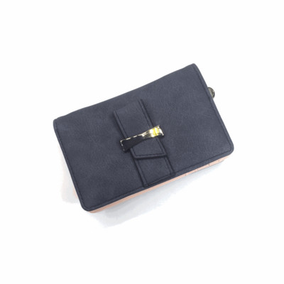 Дамски портфейл с цип в шест цвята