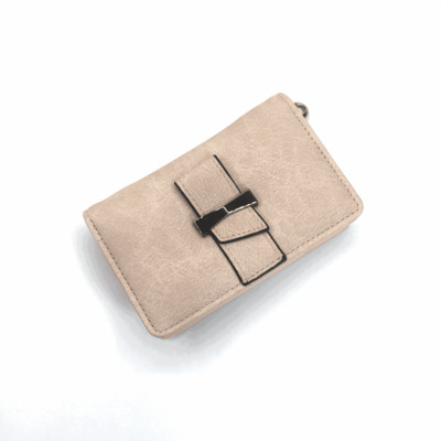 Дамски портфейл с цип в шест цвята