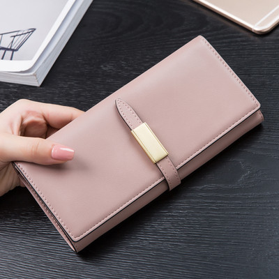 Стилен дамски портфейл в нежен модел и няколко цвята