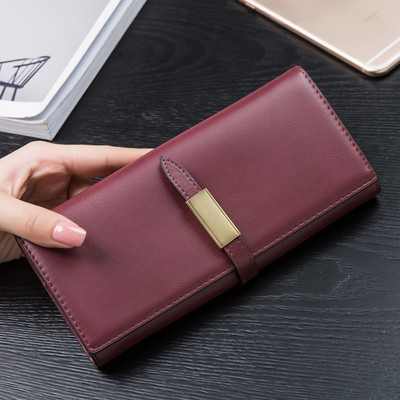 Стилен дамски портфейл в нежен модел и няколко цвята