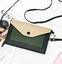 Стилен дамски портфейл-чанта в няколко разцветки с две дръжки