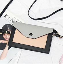 Стилен дамски портфейл-чанта в няколко разцветки с две дръжки