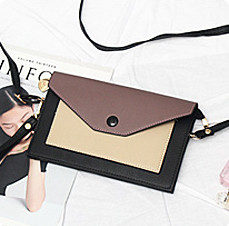 Стилен дамски портфейл-чанта в няколко разцветки с две дръжки