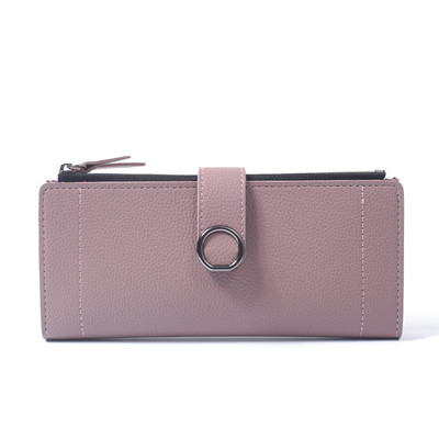 Стилен дамски портфейл в изчистен модел в три цвята