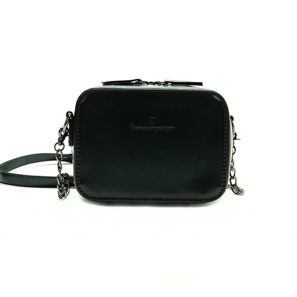 Стилна мини дамска чанта с метална дръжка в няколко цвята