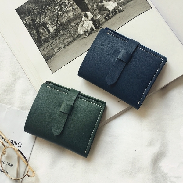 Мини дамски портфейл в пет цвята