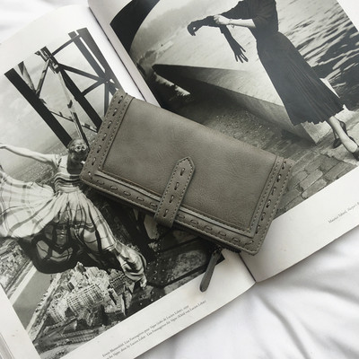 Красив дамски портфейл в три цвята