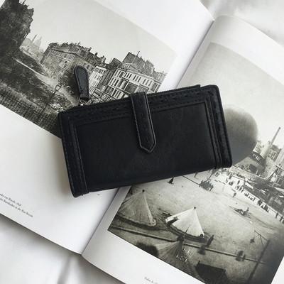 Красив дамски портфейл в три цвята