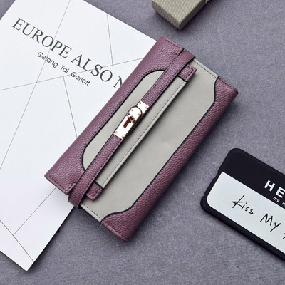 Много сладък дамски портфейл в няколко разцветки