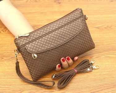 Красив дамски портфейл с две дръжки в много цветове