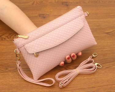 Красив дамски портфейл с две дръжки в много цветове