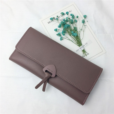 Ежедневен дамски портфейл в изчистен модел в много цветове