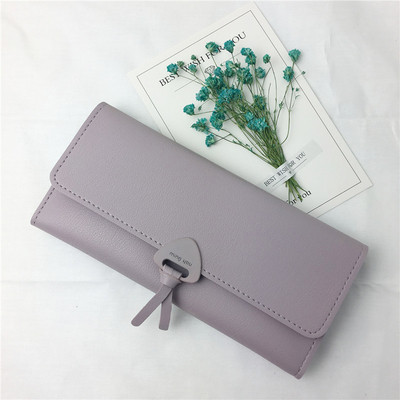 Ежедневен дамски портфейл в изчистен модел в много цветове