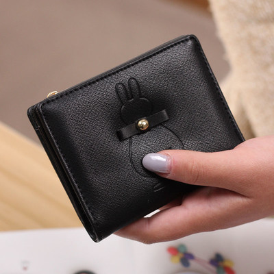 Сладък мини портфейл с изображение в няколко цвята