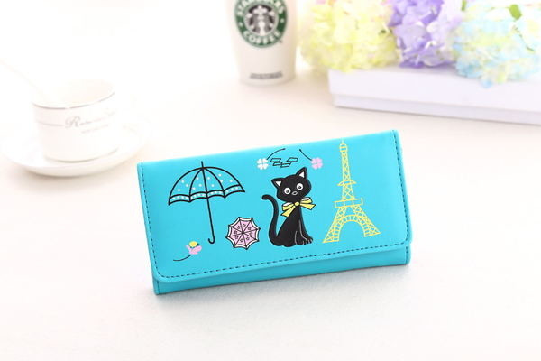 Дамски портфейл в много цветове с изображение