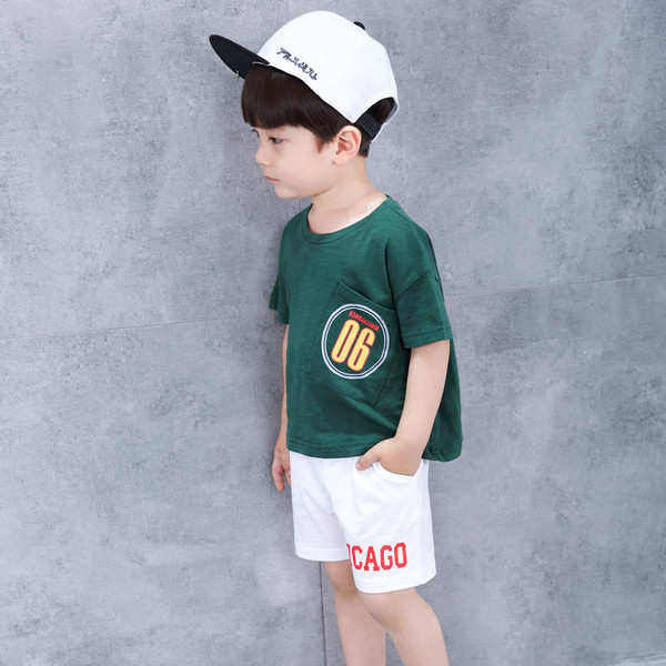 Καθημερινό παιδικό σετ για κορίτσια - T-shirt με σορτς