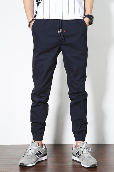 Ανδρικά αθλητικά κομψά παντελόνια σε δύο χρώματα