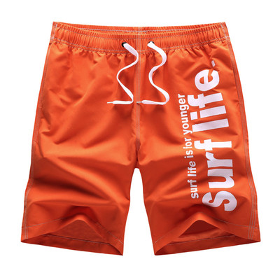 Αθλητικά ανδρικά σορτς  με επιγραφή σε τέσσερα χρώματα