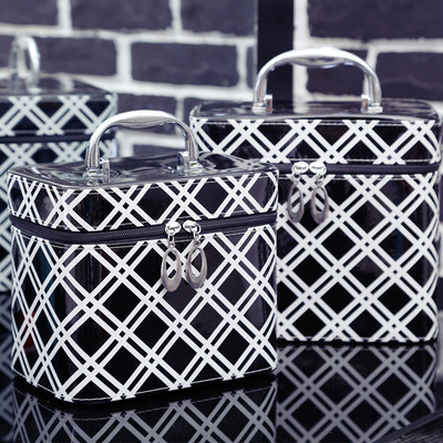 Дамски комплект козметични чанти в различни шарки