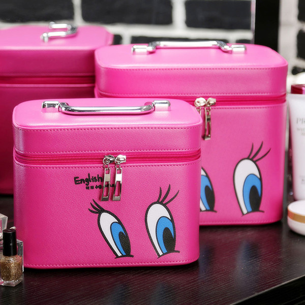 Сладка козметична дамска чанта с изображение