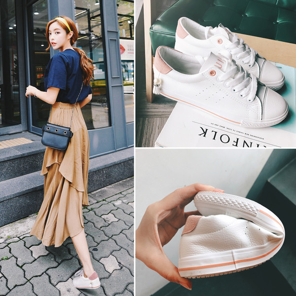 Καθημερινά γυναικεία πάνινα παπούτσια σε λεύκο χρώμα