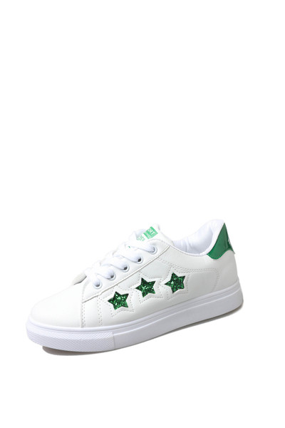 Καθημερινά γυναικεία πάνινα παπούτσια με διακόσμηση αστέρων σε διάφορα λουλούδια