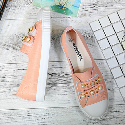 Moccasins γυναικεία  με λουράκια βελκρό και πέτρες σε τρία χρώματα