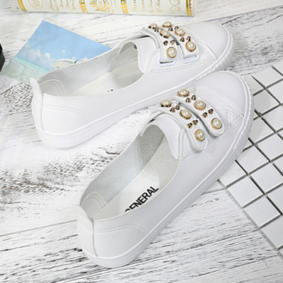 Moccasins γυναικεία  με λουράκια βελκρό και πέτρες σε τρία χρώματα