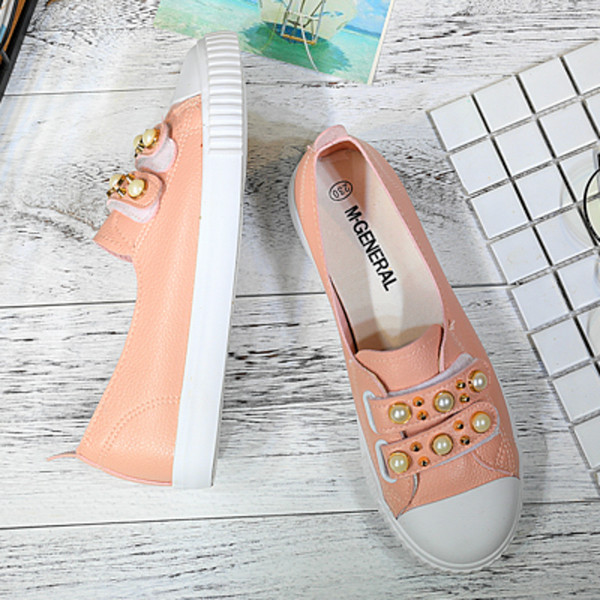 Moccasins γυναικεία  με λουράκια βελκρό και πέτρες σε τρία χρώματα