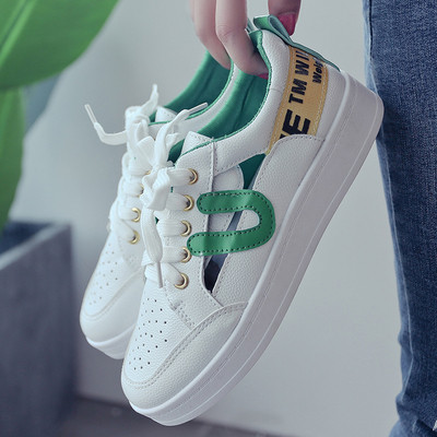 Γυναικείες άνετα παπούτσια με ανοιχτά μέρη σε δύο χρώματα