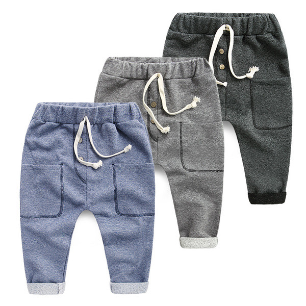 Αθλητικά παιδικά παντελόνια για κορίτσια με τσέπες