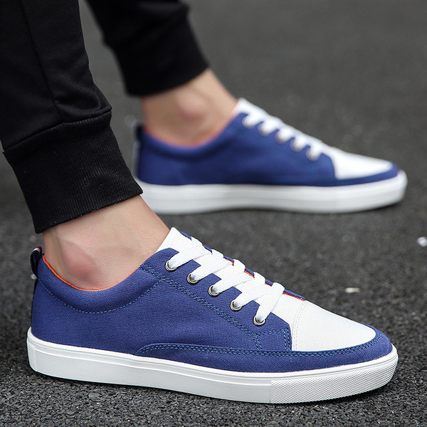 Casual ανδρικά πάνινα παπούτσια σε τρία χρώματα