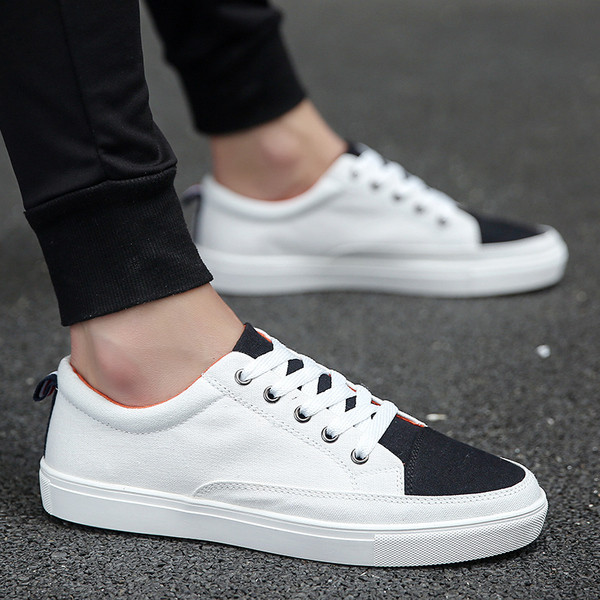 Casual ανδρικά πάνινα παπούτσια σε τρία χρώματα