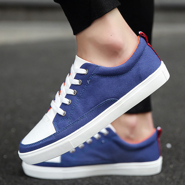 Casual ανδρικά πάνινα παπούτσια σε τρία χρώματα