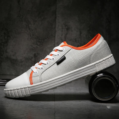 Ανδρικά πάνινα παπούτσια κατάλληλα για την καθημερινή ζωή σε τρία χρώματα