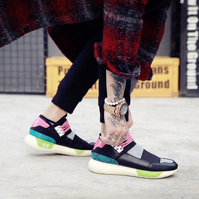 Αθλητικά κομψά ανδρικά πάνινα παπούτσια σε τρία χρώματα