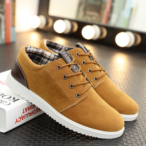 Πολύ άνετα ανδρικά παπούτσια με ζεστή γούνα - 6 χρώματα