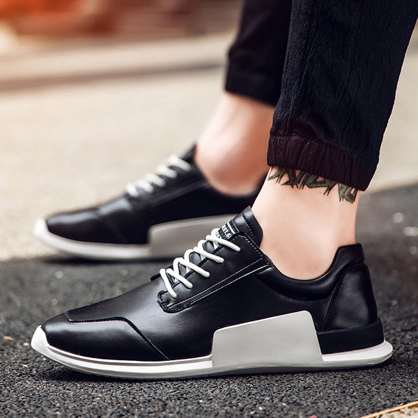 Σπορ-κομψά αθλητικά ανδρικά παπούτσια  σε τρία χρώματα