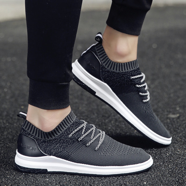 Πολύ άνετα αθλητικά κομψά παπούτσια αναπνεύσιμου υφάσματος - 3 χρώματα