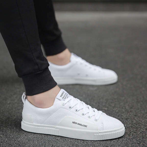 Casual ανδρικά πάνινα παπούτσια σε τρία χρώματα