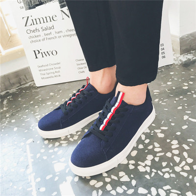 Κομψά ανδρικά πάνινα παπούτσια κατάλληλα για την καθημερινή ζωή σε δύο χρώματα