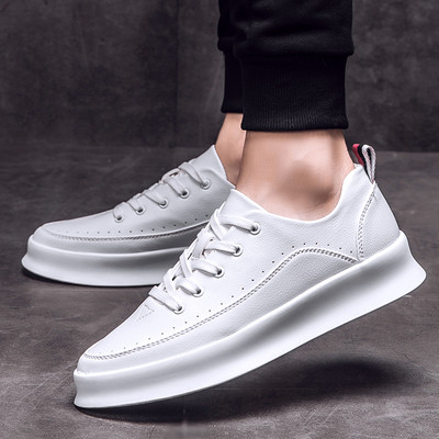 Κομψά πάνινα ανδρικά παπούτσια  με ψηλά πέλματα σε τρία χρώματα