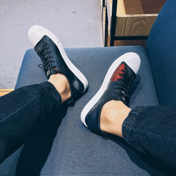 Πολύ όμορφα ανδρικά πάνινα παπούτσια κατάλληλα γιατην  καθημερινή ζωή σε δύο χρώματα