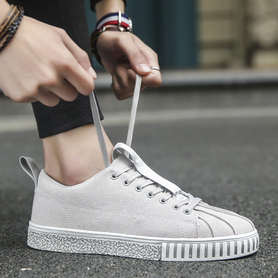 Κομψά πάνινα παπούτσια για άνδρες σε τρία χρώματα