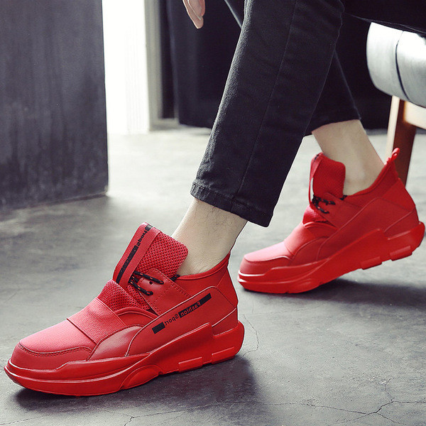 Ενδιαφέρουσα ανδρικά πάνινα παπούτσια σε τρία χρώματα