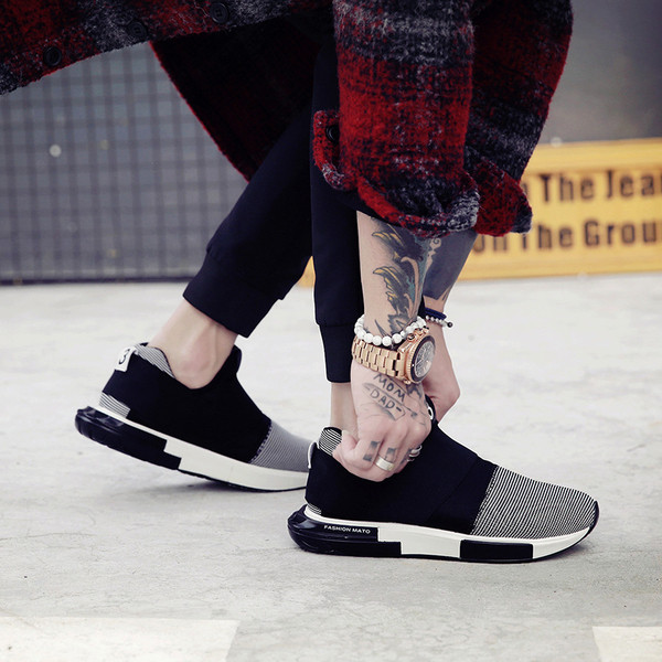 Σπορ-κομψά ανδρικά αθλητικά παπούτσια  σε τρία χρώματα