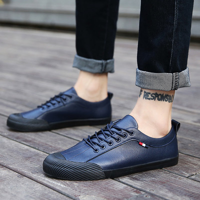 Ανδρικά πάνινα παπούτσια σε καθαρό μοτίβο σε τρία χρώματα