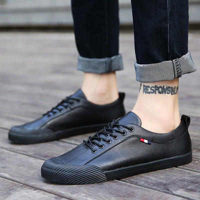 Ανδρικά πάνινα παπούτσια σε καθαρό μοτίβο σε τρία χρώματα