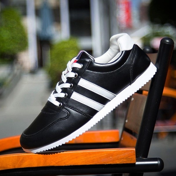 Περιστασιακά πάνινα ανδρικά  παπούτσια  με πολύ άνετη επίπεδη σόλα - 2 χρώματα