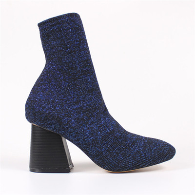 Γυναικείες  λαμπερές μπότες με ψηλό τακούνι  - 4 μοντέλα